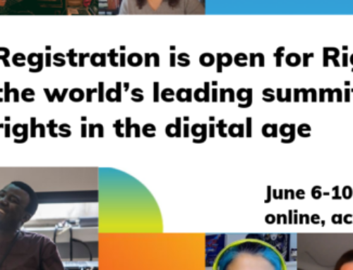 Join us at Rightscon – register today!