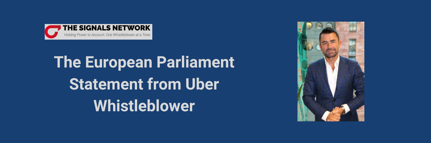 Mark MacGann Testifies at European Parliament