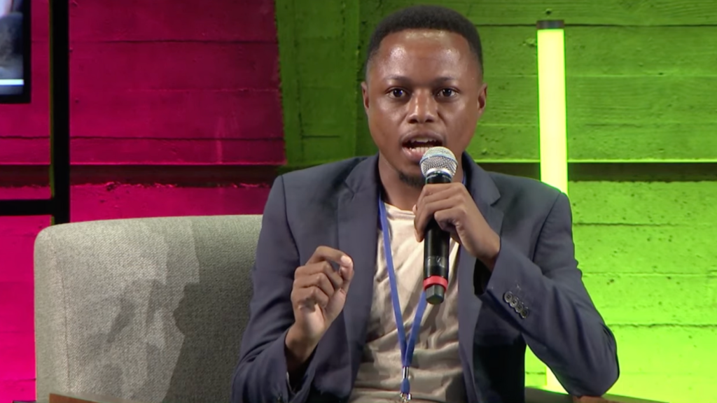 Ex-Facebook content moderator speaks at UNESCO conference.